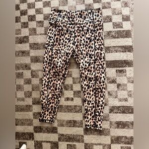 Victoria's Secret Leopard Print Leggings